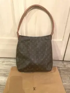 ルイヴィトン LOUIS VUITTON ルーピング モノグラム バッグ