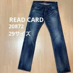REDCARD ボタンフライ デニム ジーンズ29 20872