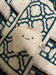 クオリア　にっこりーノ ハミガキのぬいぐるみ 歯 ガチャガチャ マスコット