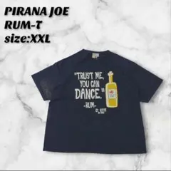 ピラニアジョー ラム Tシャツ XXL ブラック ビッグサイズ