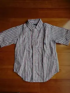 Ralph Laurenラルフローレン　チェック　半袖シャツ　4110