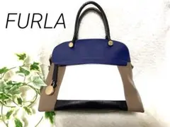 FURLA パイパー 2WAY ショルダーバッグ ハンドバッグ マルチカラー