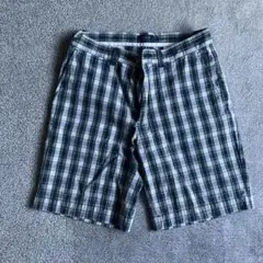 夏物最終価格【RALPH LAUREN】マドラスチェック柄ハーフパンツ＊29