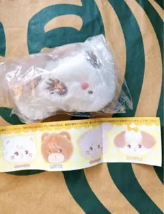 mikko characters フェイスポーチ ガチャガチャ スフレ①