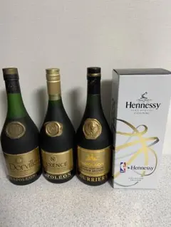 ブランデー ヘネシーvs nba 古酒ブランデー 4本セット