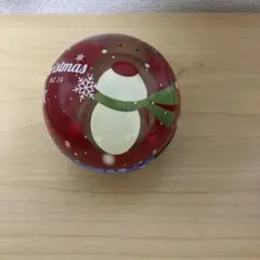 空き缶　クリスマス