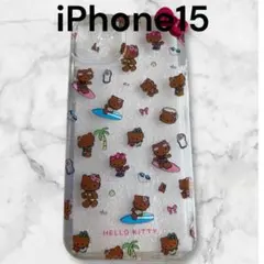 新品　日焼けキティちゃん　iPhoneケース　スマホケースiPhone15
