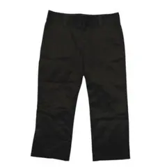 美品　untitled (S) アンクル丈　パンツ　ブラック　ストレッチ