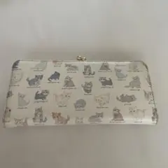 フランシュリッペ　猫柄　長財布