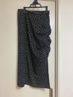 coca ドット柄スカート