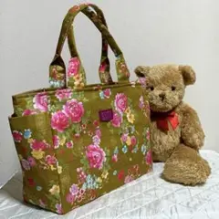 トートバッグ ステキな花柄バージョン2