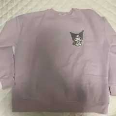 KUROMI スウェット Fサイズ　ラベンダー色　裏起毛