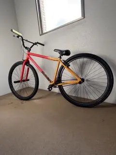 Sunday 24umph bar ハンドル 7.25” クロモリ クルーザー FAIRDALE-MX-Bars-CPFront-