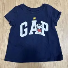 GAP スヌーピー Tシャツ 2歳 ネイビー　95cm