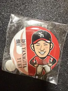 若鷹ガチャ　柳田悠岐選手　缶バッジ