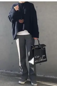 セリーヌ フランネルパンツ