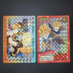 【極美品　良品】プリズム　ドラゴンボール　PPカードダス　2枚