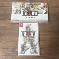 【未開封ソフト➕非売品BOX付】Switch ライブアライブ　ビックカメラ紙箱付