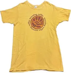 シングルステッチ　morning coffee Tシャツ