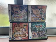 イナズマイレブンシリーズ4本セット　ニンテンドーDSソフト