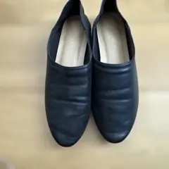 chocol raffine ブラックレザー ローファー