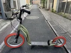 289＊■K-BIKE　キックスケート　KB2　Desert Wolf　カーキ