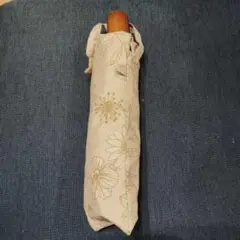 【ジャンク品】花柄 折りたたみ日傘