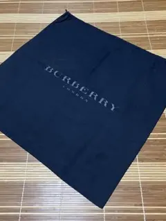 【美品】BURBERRY 保存袋 紺 バーバリー 保管袋 袋