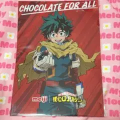 ヒロアカ 緑谷出久 デク 明治 ポスター Amazon限定