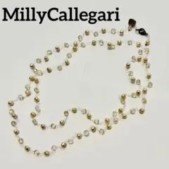 MillyCallegari ミリィカレガリ ネックレスワイヤー ビーズ