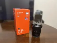 SONY 20mm f1.8 ソニーストア3年保証付き