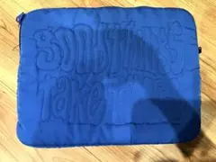 ノートPCケース 青色 パッド入り
