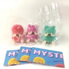 【3個】 ミステリー-E フィギュアコレクション MOO-E＆GOM-E×2