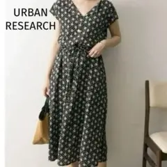 即日発送✨アーバンリサーチ 定価1,4 万 フラワー ドロスト ワンピース