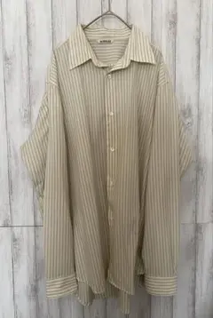 25ss SUPER FINE WOOL STRIPE SHIRT
