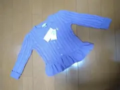 ラルフローレン カーディガン 24m 紫