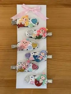 【9/14までの限定販売】おそろいセット キラキラ人魚さんたち6個
