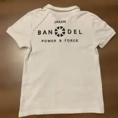 BANDEL ホワイト ポロシャツ　Mサイズ