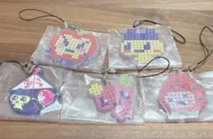 たまごっち 一番くじ Ｆ賞 きらきらラバーチャーム×5