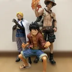 ワンピース フィギュアセット ルフィ サボ　エース