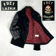 FUCT SSDD☆スタジャン☆ウール×本革☆中綿キルティング QEE BLOG】: FUCT SSDD 