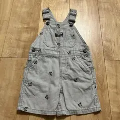 OshKosh グレー オーバーオール 18M