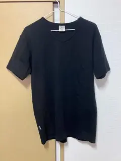 【美品】AVIREX USA VネックTシャツ　黒　サイズXL