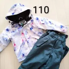 【美品】ICEPARDALキッズスキーウェア110cm