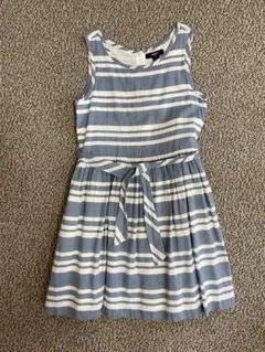 GapKids ストライプ ノースリーブワンピース 8-9歳