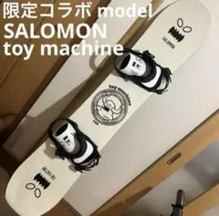 SALOMON - 【ビンディング（コラボ品）】サロモン×トイマシーン 入園入学祝い 120cm セット ビンディング スノーボード machine