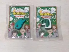 僕のヒーローアカデミア ラバーピンズ 緑谷出久 爆豪勝己 セット