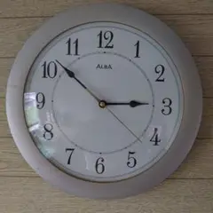 ALBA アナログ時計 直径約30cm