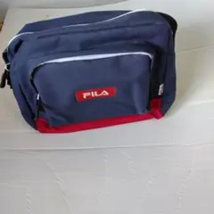 FILA ショルダーバッグ ネイビー/レッド