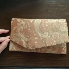 袱紗 金茶